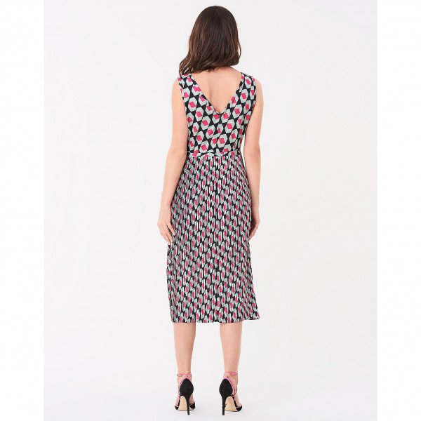 Diane von Furstenberg Tenley Georgette-Blend Faux-Wrap Dress