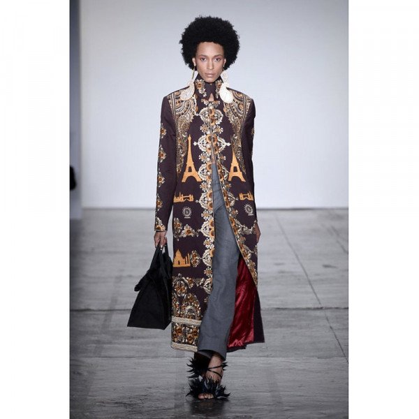 Rent Buy Helen Anthony Embroidered Long Coat Dress MY WARDROBE HQ