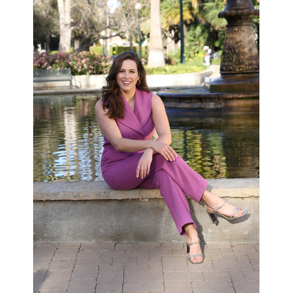 FEMPONIQ Double Breasted Shawl Lapel Jumpsuit