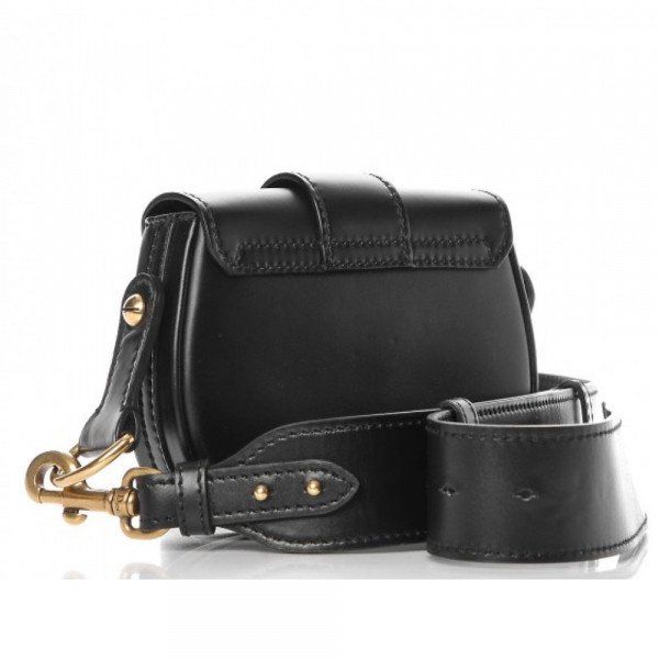 Dior Mini D Fence Calfskin Saddle Bag