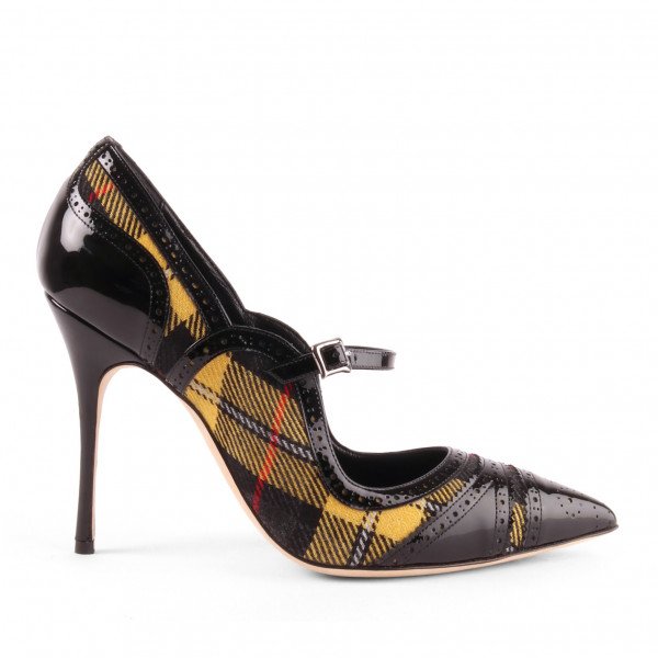 Plaid pumps shop