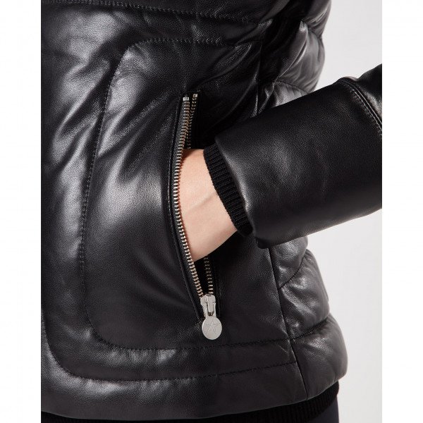 Perfect Moment Lined Leather Jacket