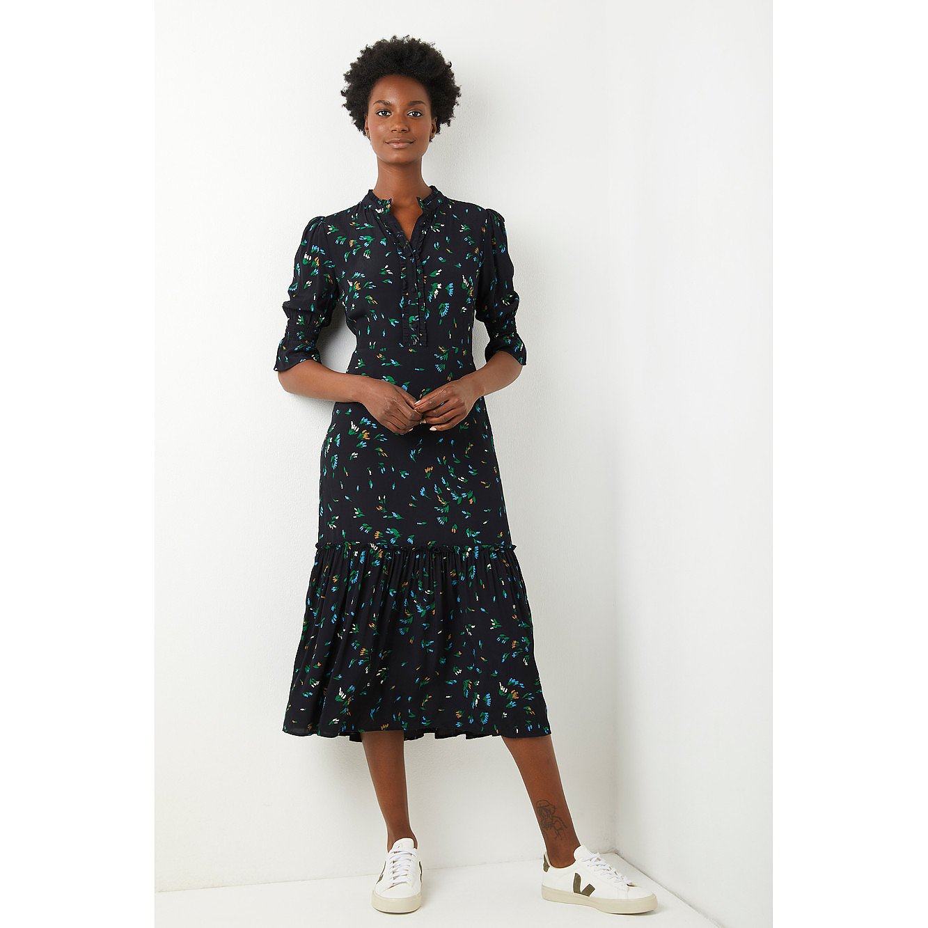 Wyse London Aimee Spaced Out Bluebell Dress
