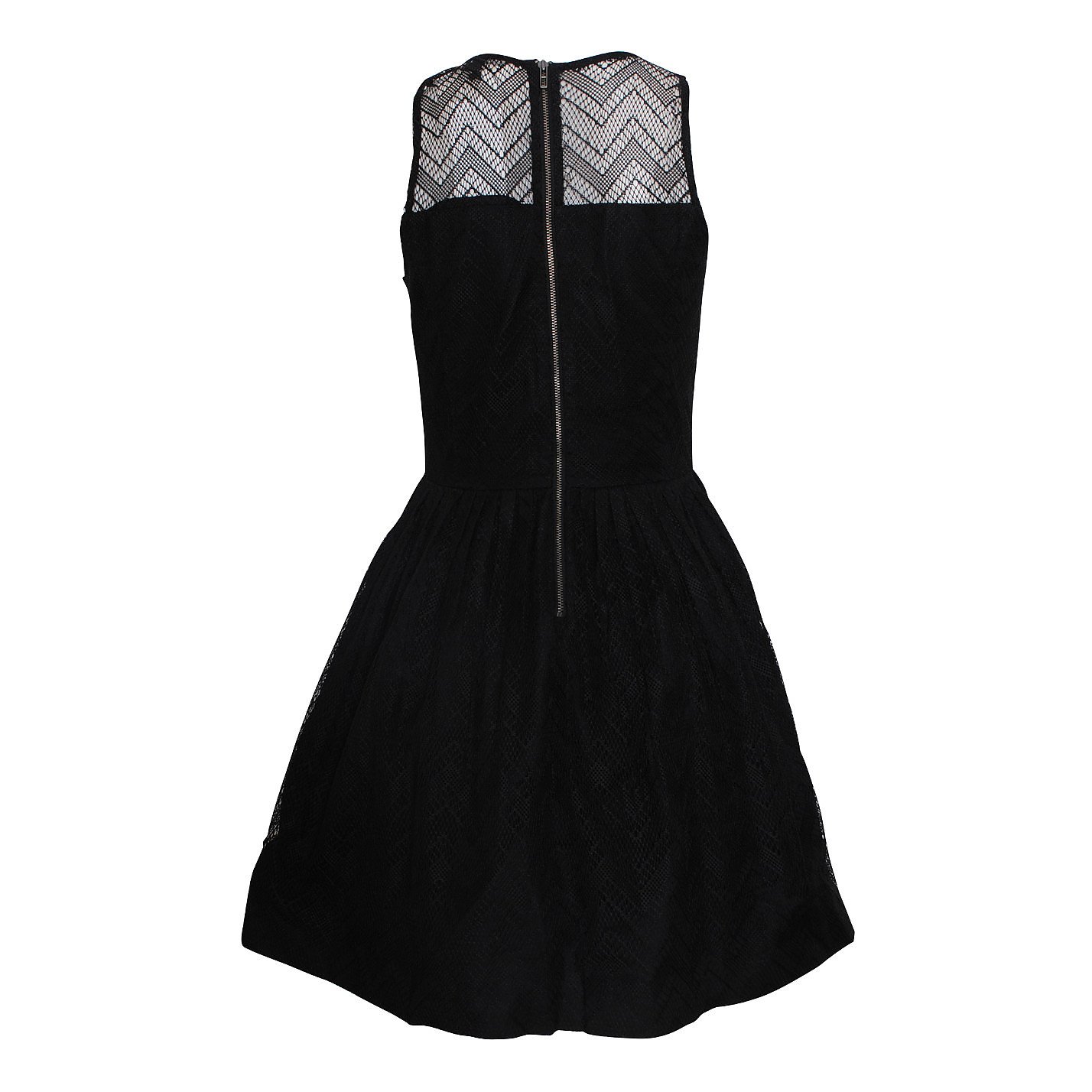 Rent Buy Armani Exchange Pleated Lace Mini Dress | MY WARDROBE HQ