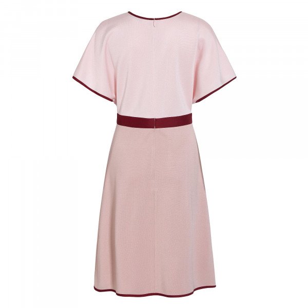 PORTS 1961 Contrast Trim Dress