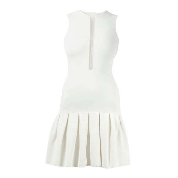 Vicedomini Pleated Mini Dress