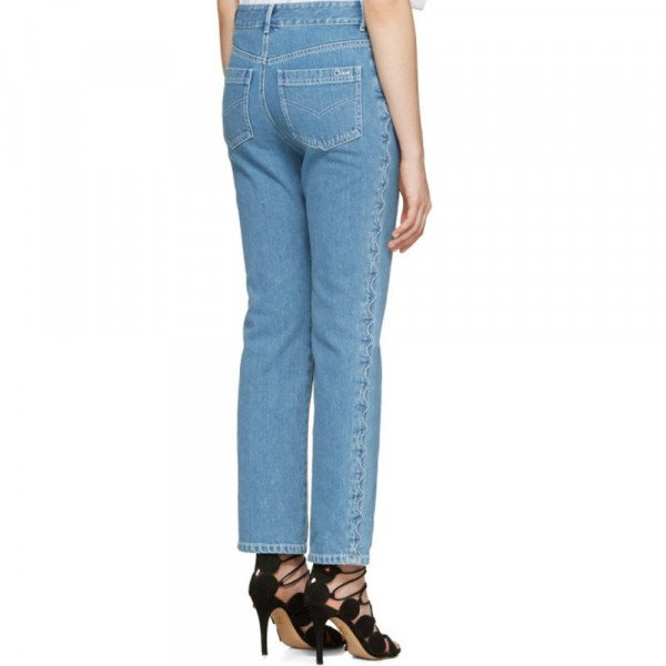 Chloé Scalloped Jeans