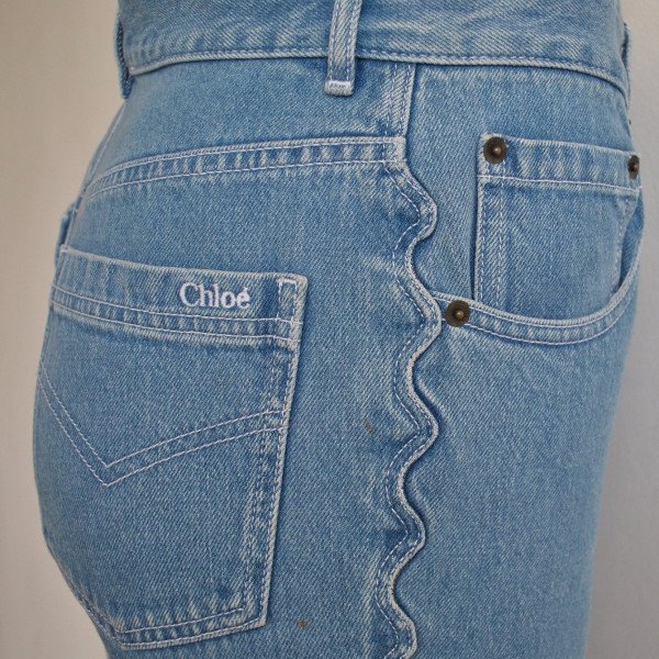 Chloé Scalloped Jeans