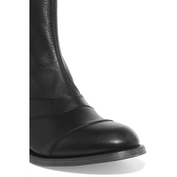 Chloé Leather Ankle Boots