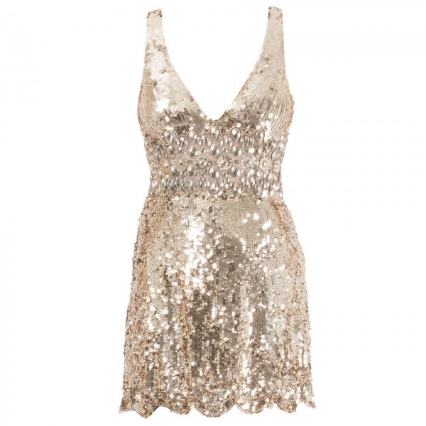 Jenny Packham Effie Embellished Sequinned Mini Dress