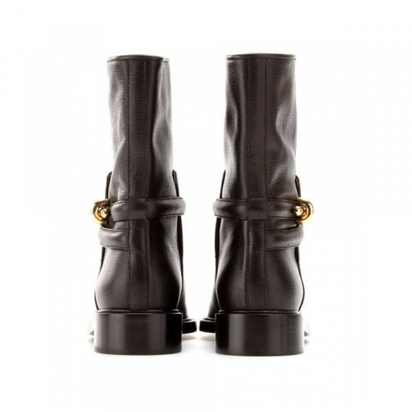 Balenciaga Leather Biker Boots