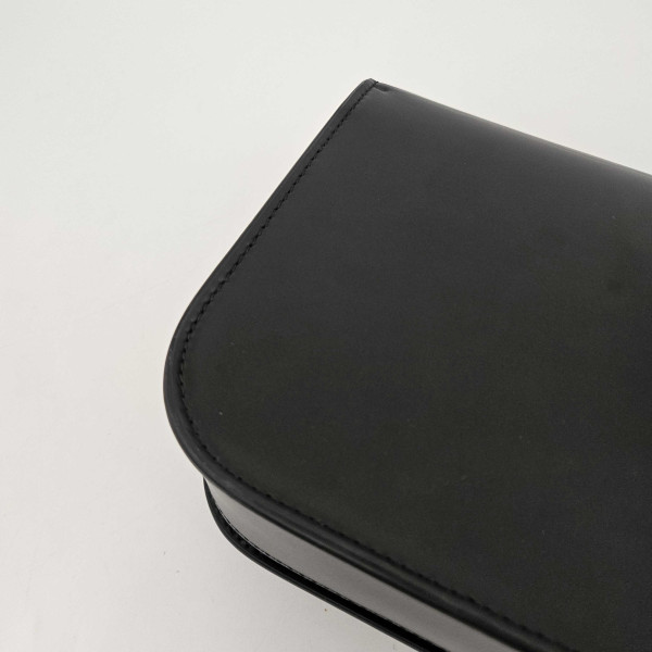 Burberry Small Leather Elizabeth Bag in Black