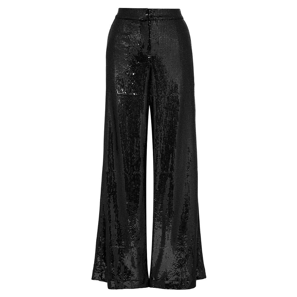 Rock The Jumpsuit Sequin Wide Leg Palazzo Trousers