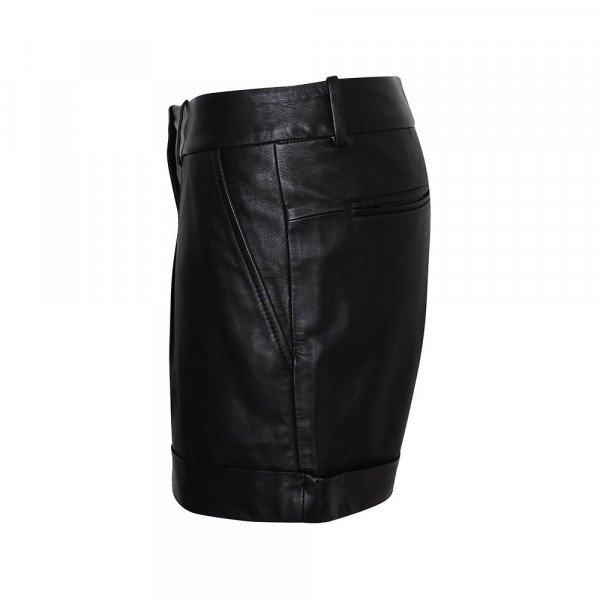 Elizabeth and James Leather Shorts