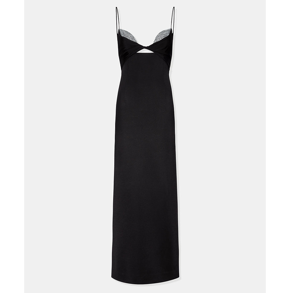 Galvan London Crystal Bustier Dress