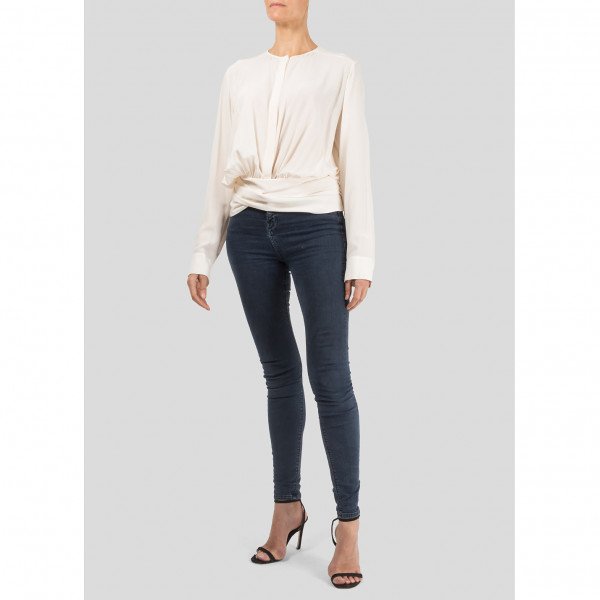 Stella McCartney Blouse With Wrap Around Waist Belt