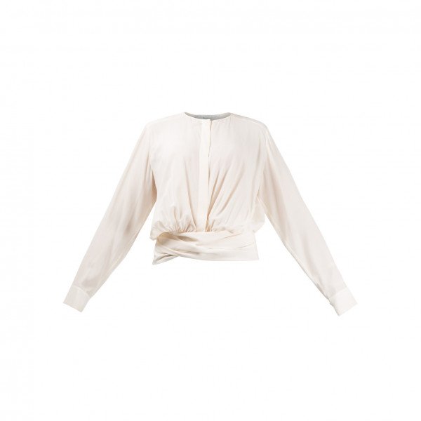 Stella McCartney Blouse With Wrap Around Waist Belt