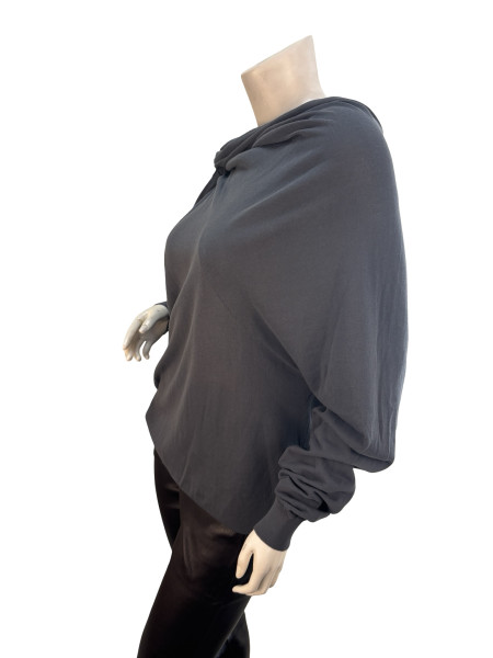 Lanvin Draped Knot Detail Jersey Top