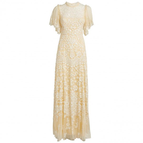 Needle & Thread Honesty Flower Embellished Gown