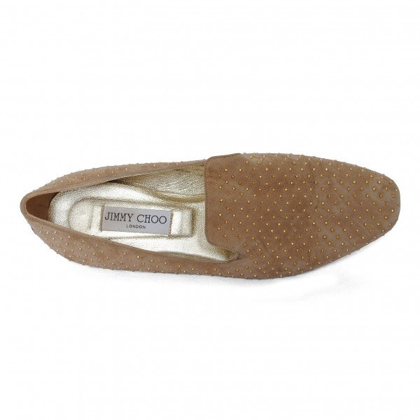 Rent Buy Jimmy Choo Studded Loafers MY WARDROBE HQ