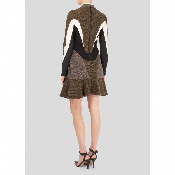 Stella McCartney Long Sleeve Scuba Dress