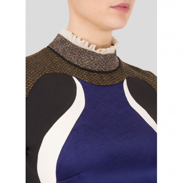 Stella McCartney Long Sleeve Scuba Dress