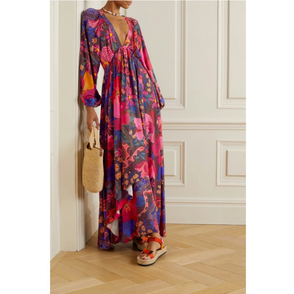 FARM Rio Floral Maxi Dress