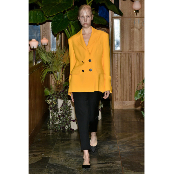 Osman London Marigold Wool Blazer