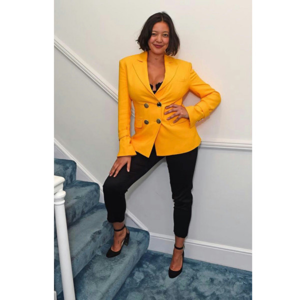 Osman London Marigold Wool Blazer