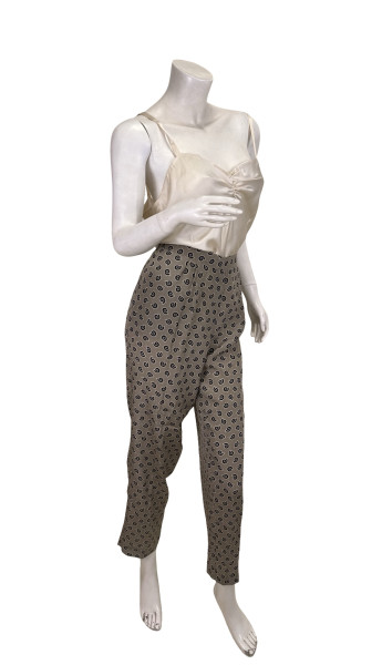 ETRO Printed Silk Trousers