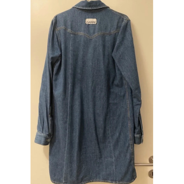 Ganni Denim Shirt Dress