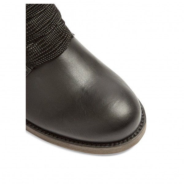 Chloé Harper Lace-Up Leather Ankle Boots