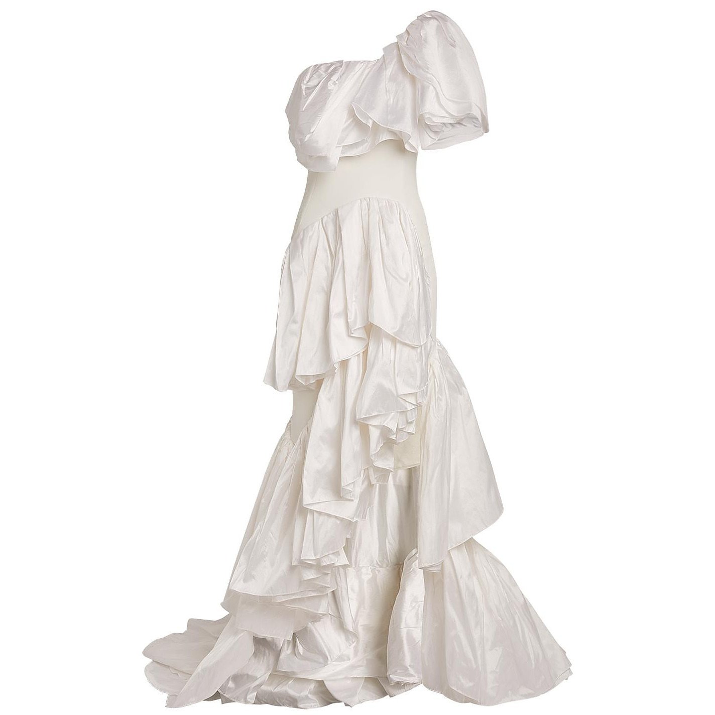 Maticevski Delighted Ruffle Gown