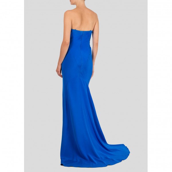 Rent Buy Prabal Gurung Strapless Satin Gown MY WARDROBE HQ