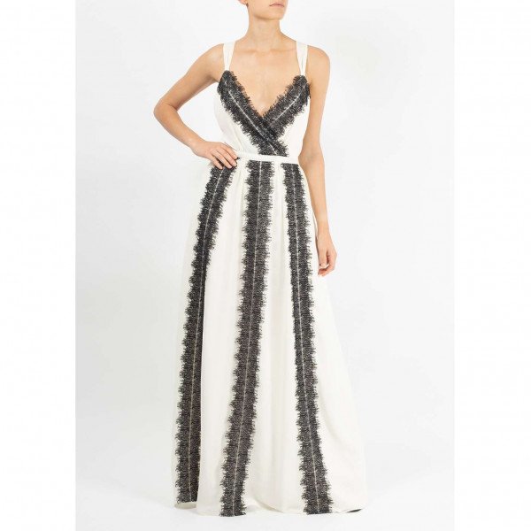 Temperley London Lace Detail Gown