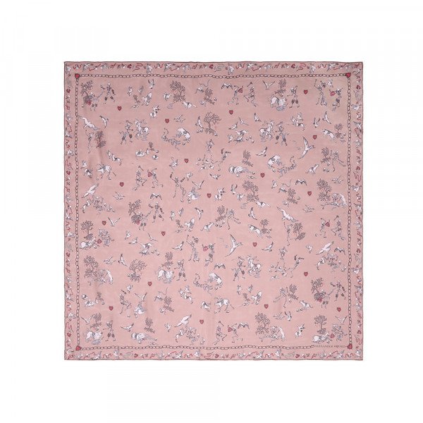 Alexander McQueen Battle of Beast Scarf