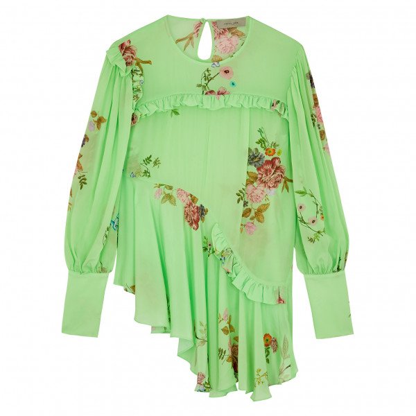 Preen Line Kapona Floral Print Blouse