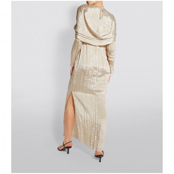 DEVEAUX NEW YORK Emma Cape-Detailed Dress