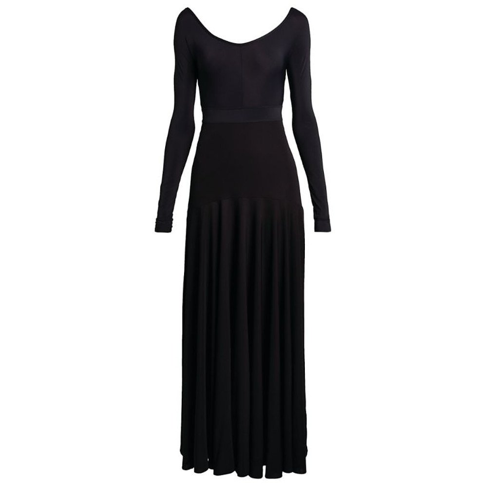 Victoria Beckham Fit-and-Flare Maxi Dress
