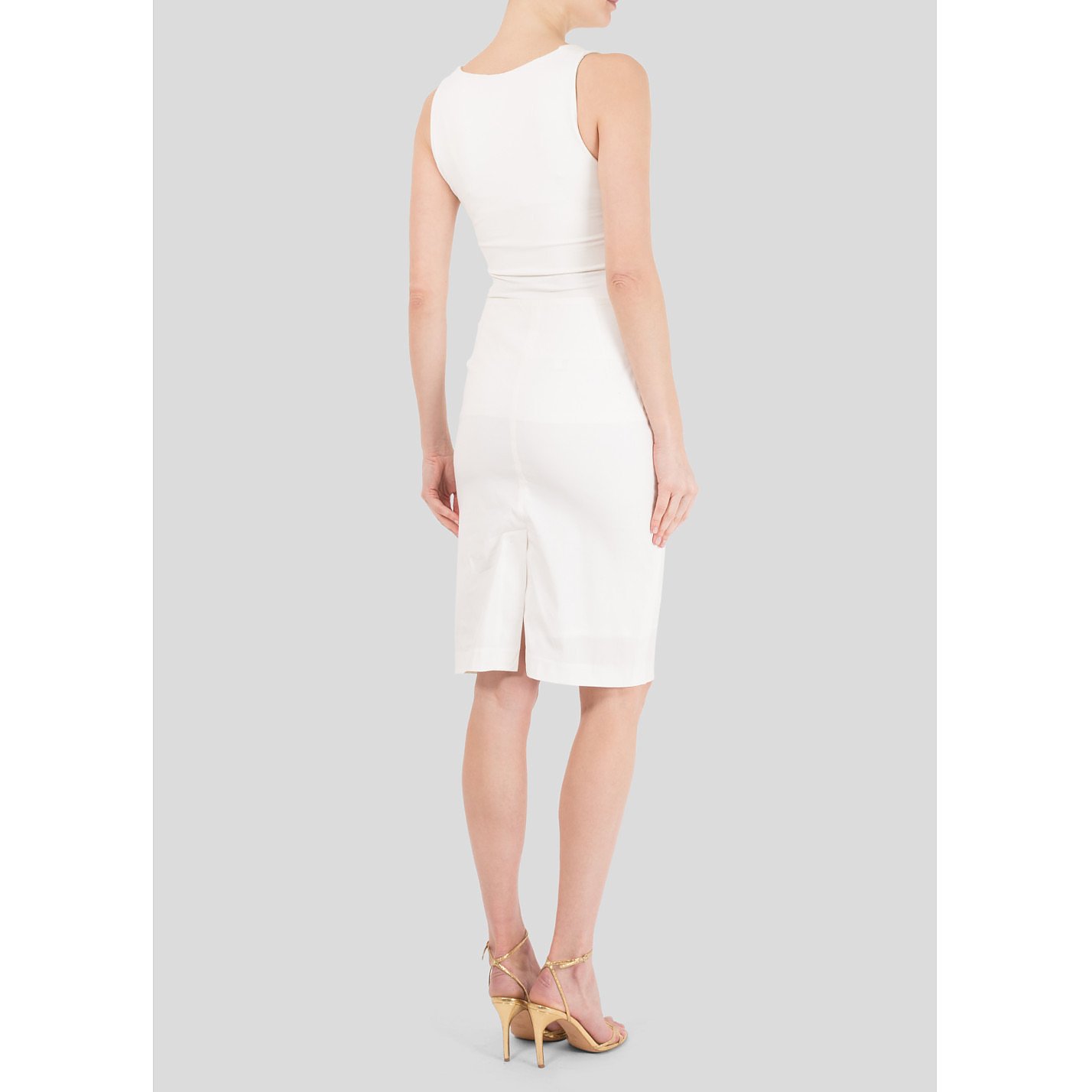 Brunello Cucinelli Cotton-Blend Pencil Skirt