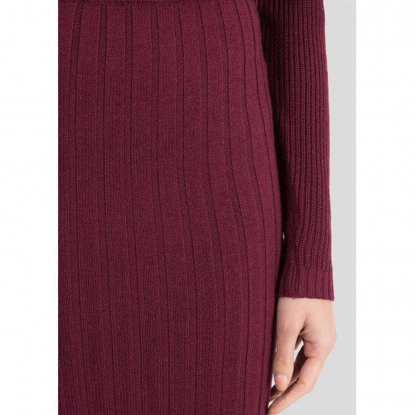 Ronny Kobo Ribbed Knit Skirt