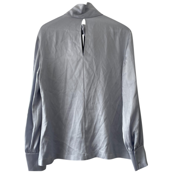 Diane von Furstenberg High neck smoke blouse