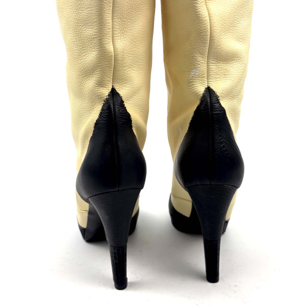 CHANEL Blizzard Heeled Boots