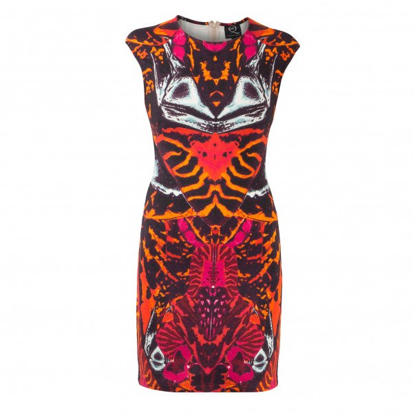 McQ Printed Mini Dress