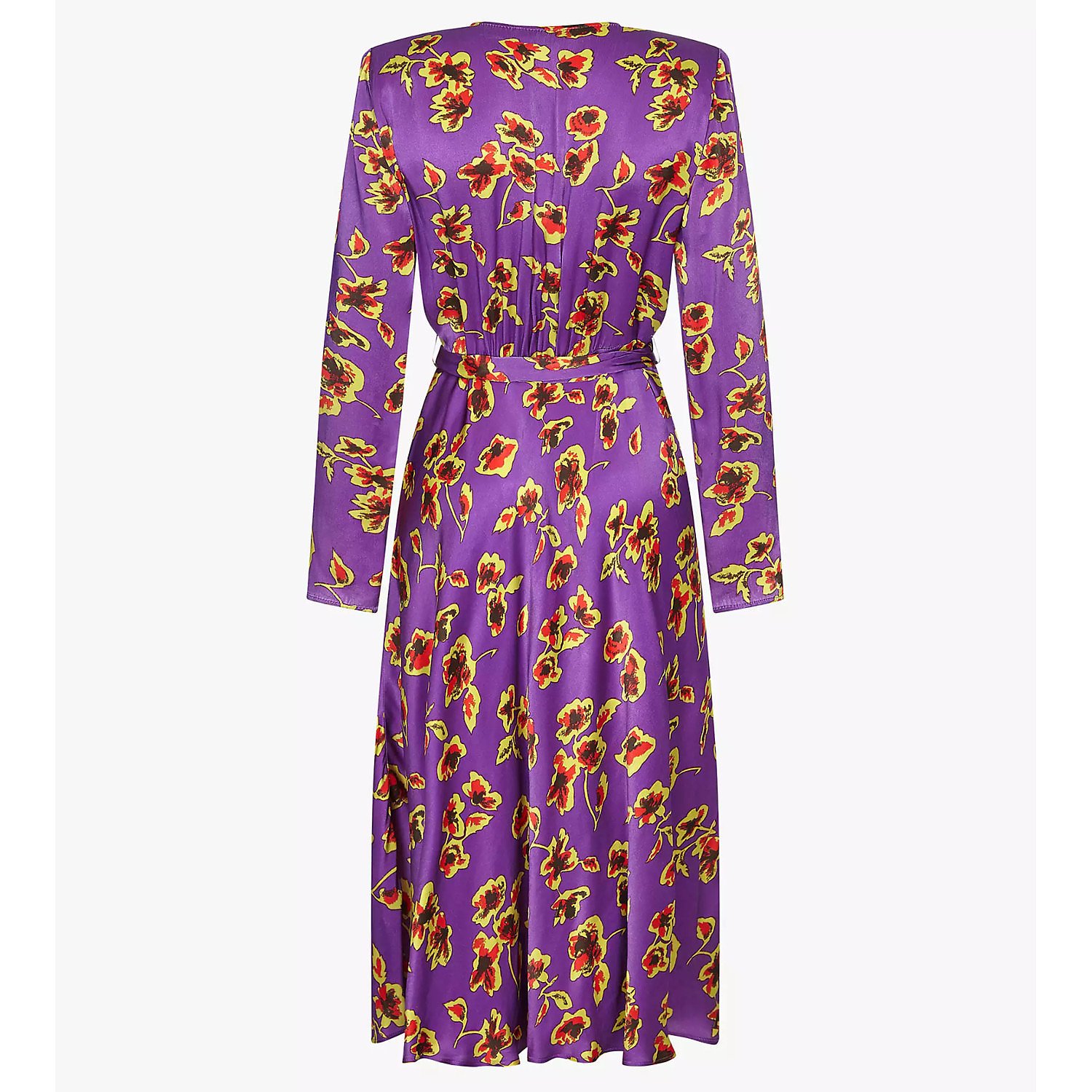 Rent Buy Ghost London Meryl Floral Multicolour Dress | MY WARDROBE HQ