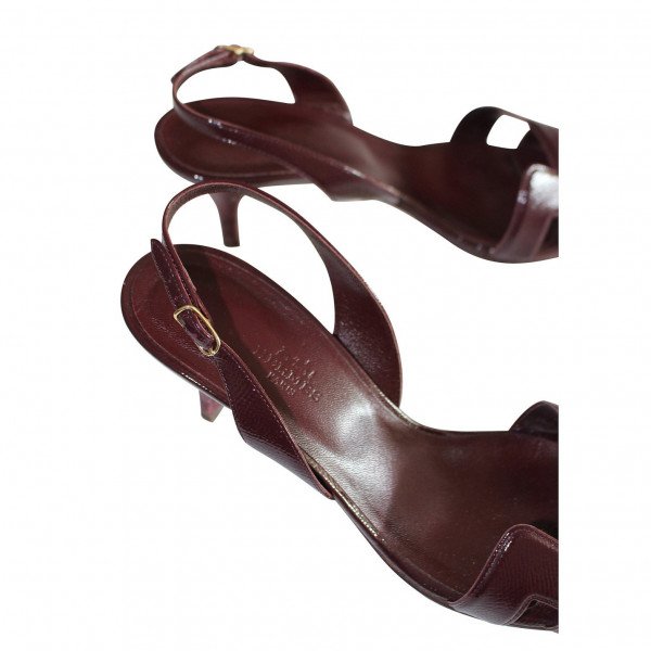 HERMÈS Night 70 Ankle Strap Sandals