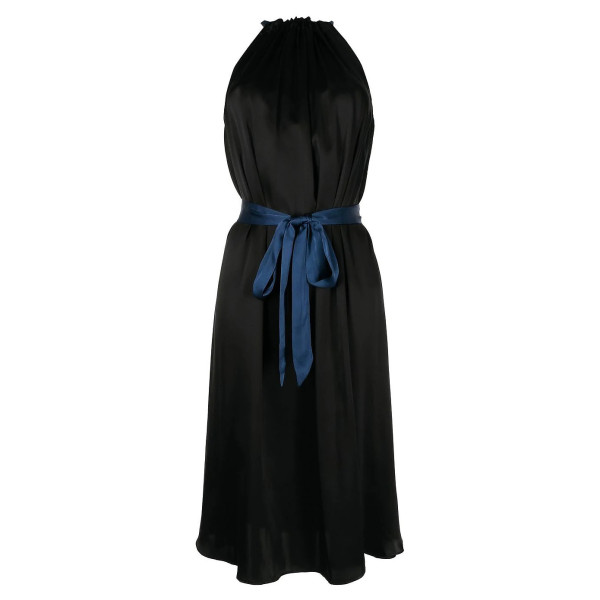 Salerno Silk Halter Dress – Cynthia Rowley