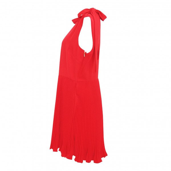 Donna Karan Pleated Mini Dress