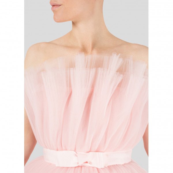 Giambattista Valli x H&M Strapless Tulle Dress with Ribbon Detail