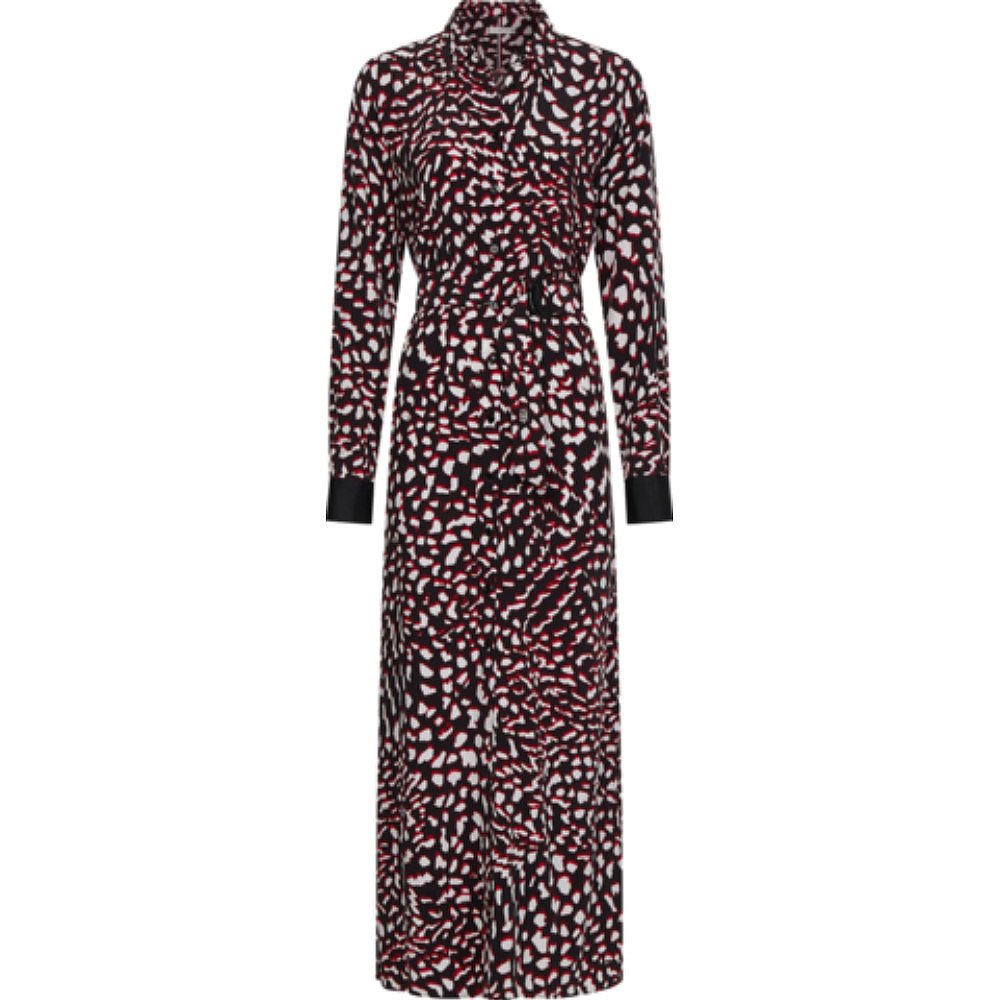 Tommy Hilfiger Feather Print Relaxed Fit Midi Dress
